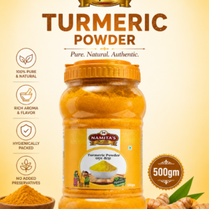 Namita Turmeric Powder 500gm container