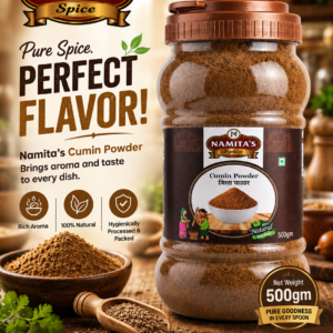NAMITA Cumin Powder 500gm Container