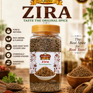 NAMITA Whole Cumin 250gm Container