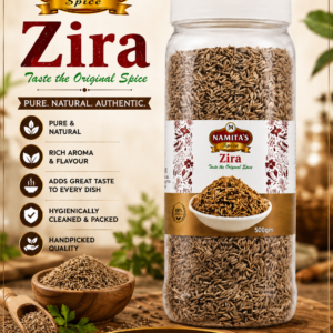 NAMITA Whole Cumin 500gm Container