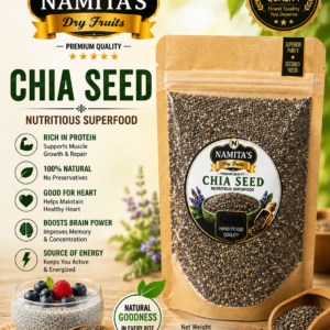 NAMITA Chia Seeds 100gm Zipper Pack